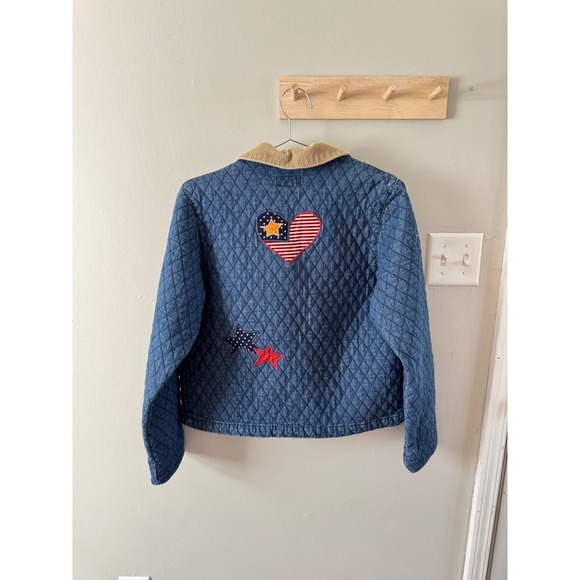 Vintage 90's quilted jacket - Picture 5 of 5